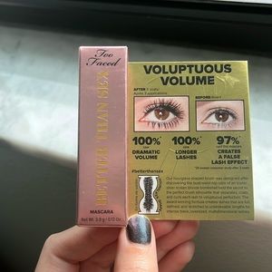 5 for $25🌴 Too Faced Travel Size Better than sex mascara